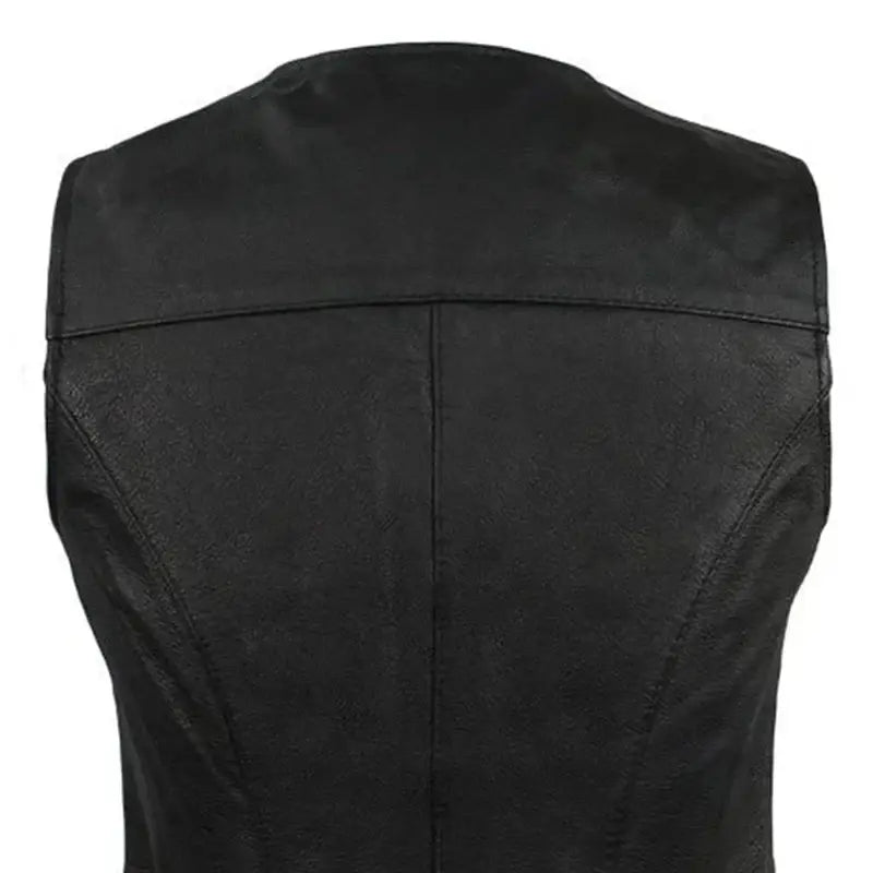 Sweet Sienna Women's Motorcycle Leather Vest - First Manufacturing Company - Flyclothing LLC