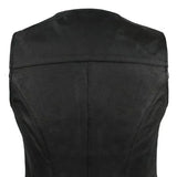 Sweet Sienna Women's Motorcycle Leather Vest - First Manufacturing Company - Flyclothing LLC