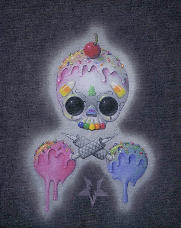 Black Market Art Company Sweet Tatts Print