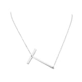 T Monogram Metal Pendant Necklace - Madeline Love - Flyclothing LLC