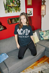 AC/DC Back In Black T-Shirt - Black - Get Down Art