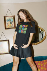 Andy Leaf T-Shirt - Black - Get Down Art