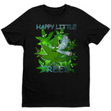 Happy Tree Gang T-Shirt - Black - Get Down Art