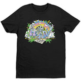 Heady T-Shirt - Black - Get Down Art