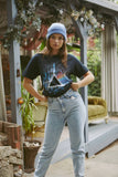 Pink Floyd Dark Side of the Moon Splatter T-Shirt - Black - Get Down Art