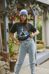 Pink Floyd Dark Side of the Moon Splatter T-Shirt - Black - Get Down Art