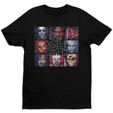Stabby Bunch T-Shirt - Black - Get Down Art