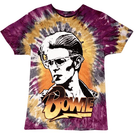 David Bowie Smokin T-Shirt - Tie Dye