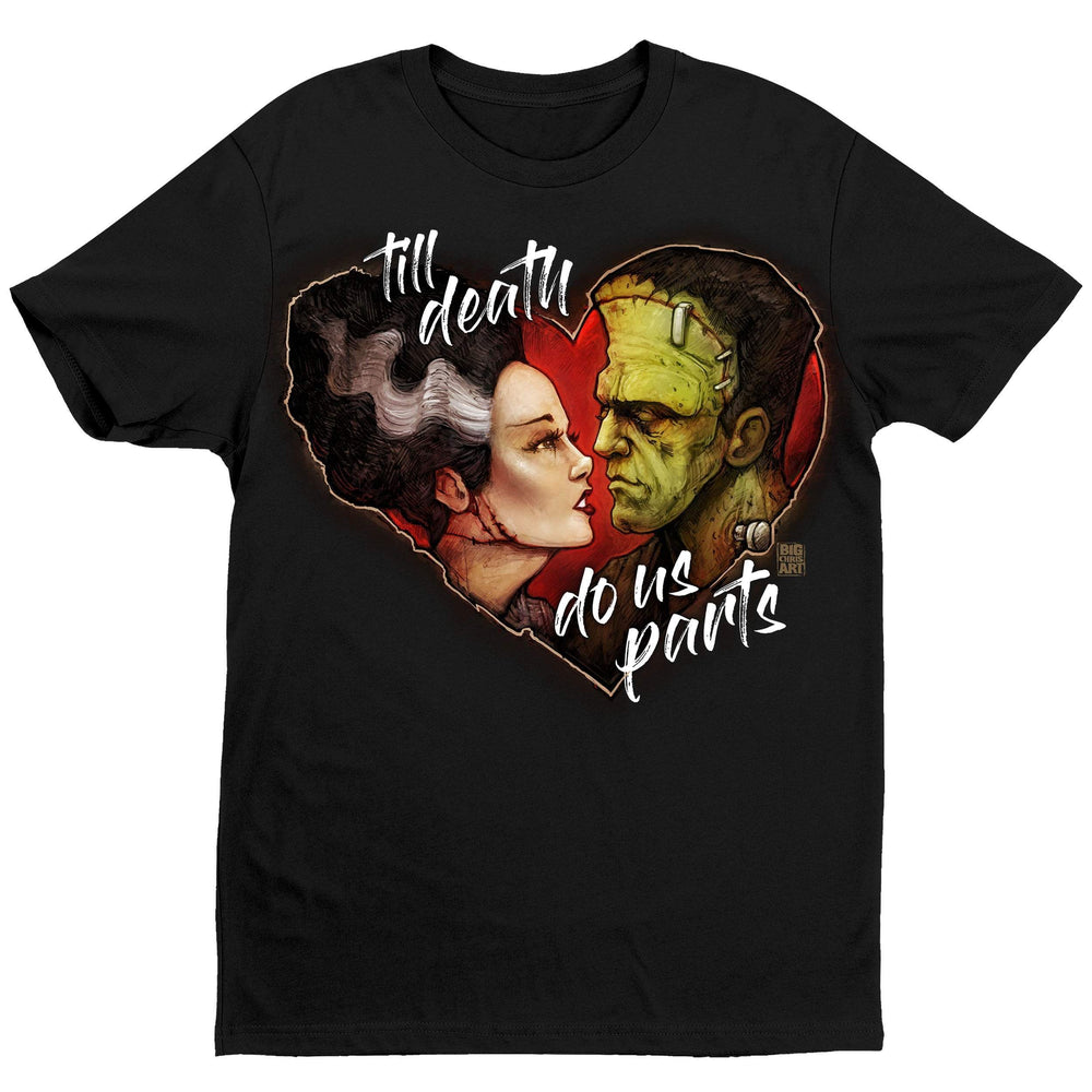 Frank and Bride T-Shirt by Big Chris - Get Down Art