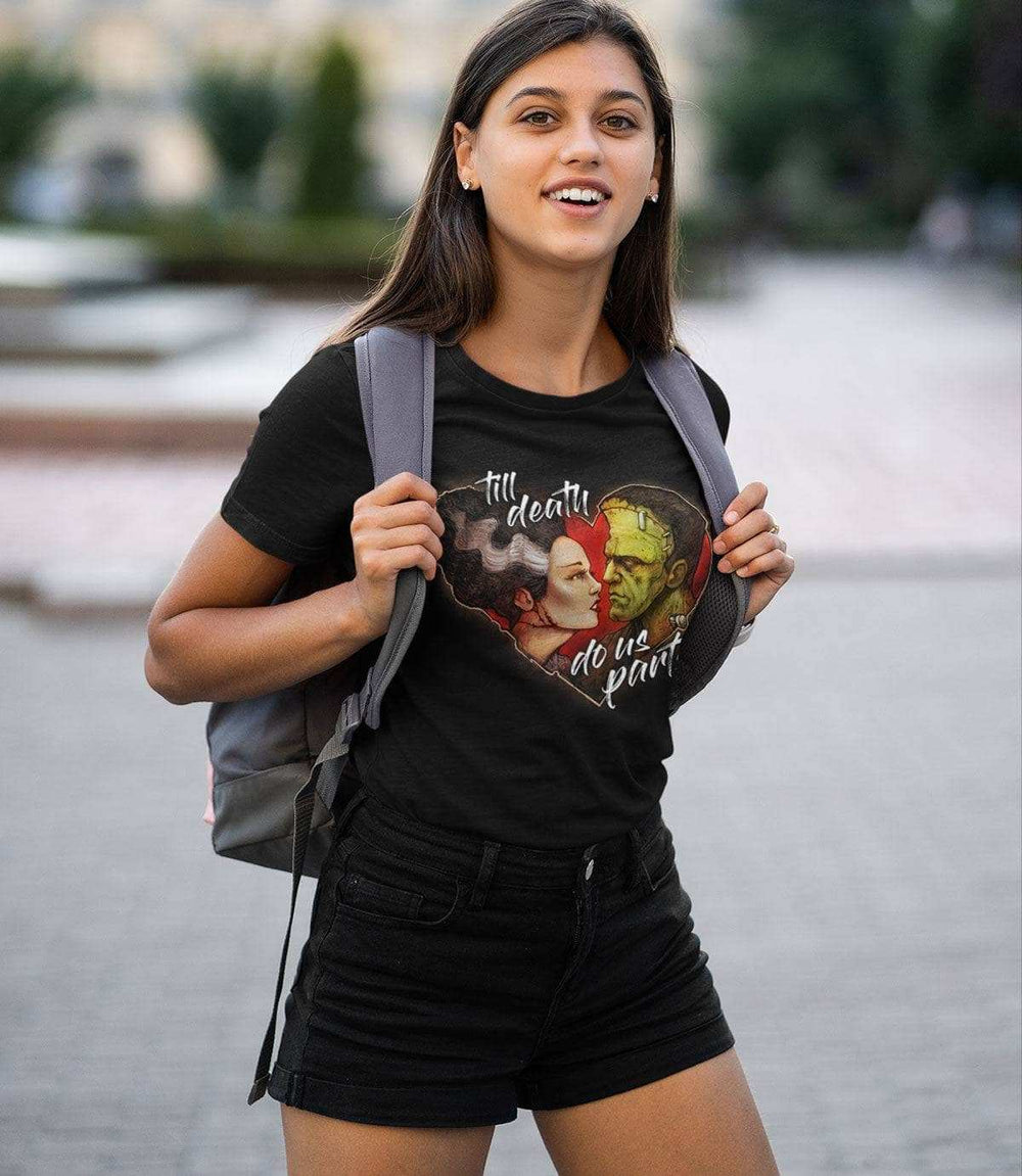 Frank and Bride T-Shirt by Big Chris - Get Down Art - Flyclothing LLC