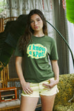 I Know A Spot T-Shirt - Olive - Get Down Art