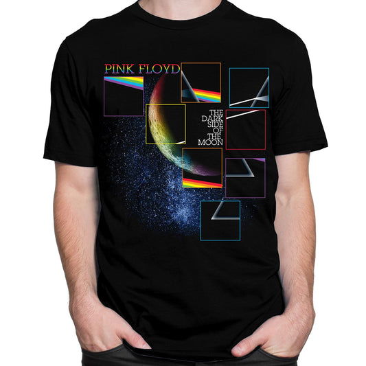 Pink Floyd Dissected Dark Side T-Shirt - Black - Get Down Art
