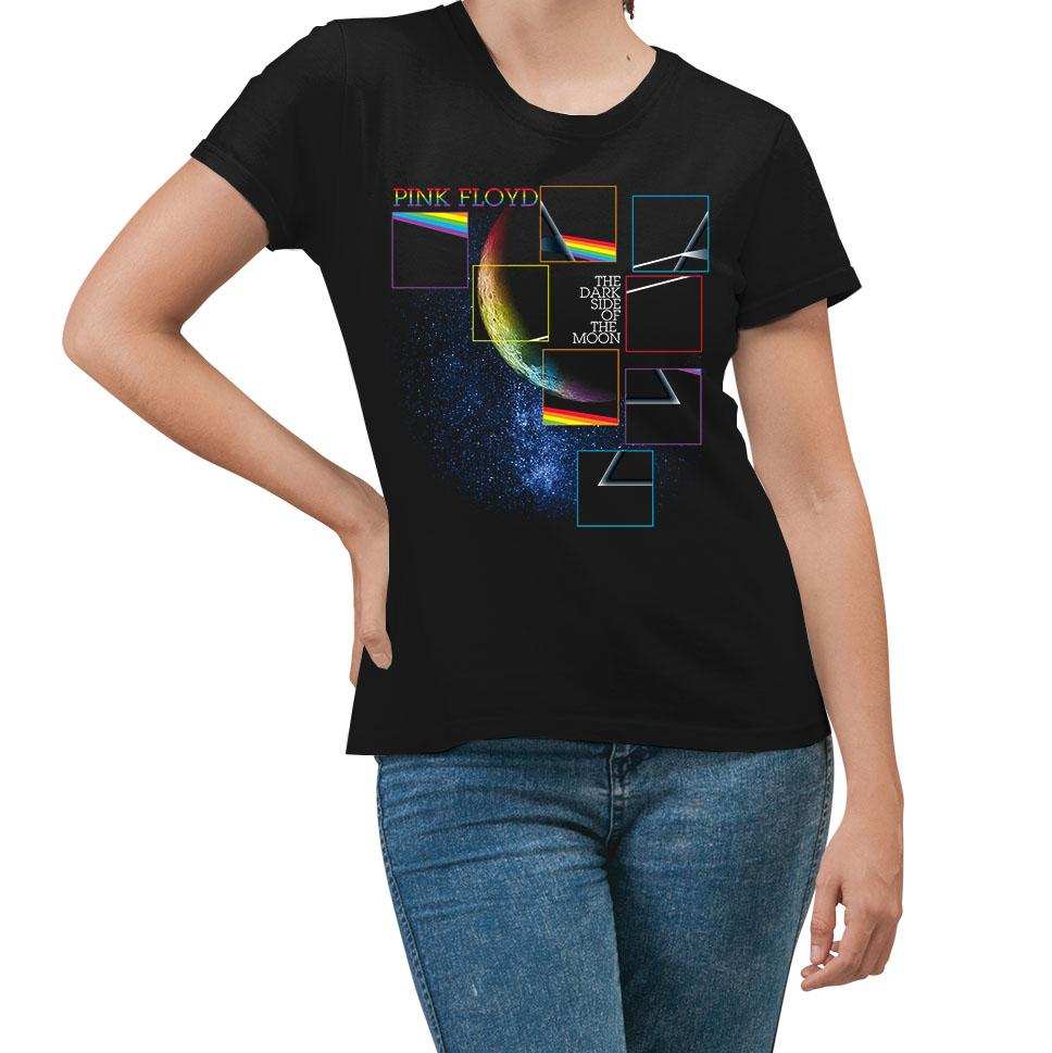 Pink Floyd Dissected Dark Side T-Shirt - Black - Get Down Art - Flyclothing LLC