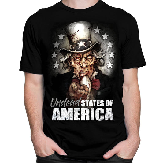 Undead States of America T-Shirt - Black