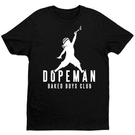 Dopeman T-Shirt - Black - Get Down Art