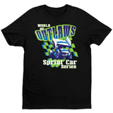 Sprint Car Series T-Shirt - Black - Get Down Art