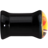 2G Licensed Heart Eyes emoji Acrylic Double Flare Plug Set - BodyCandy - Flyclothing LLC