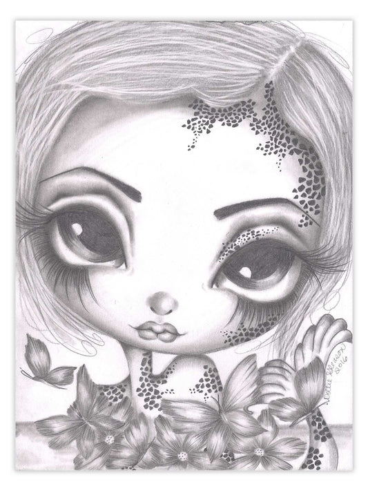 Black Market Art Company Tabitha The Little Mermaid Print - Black Market Art Company - Flyclothing LLC