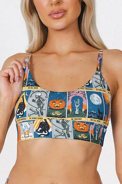 The Taboo | Tarot Cards Boob Hammock™ Scoop Bralette - Shinesty - Flyclothing LLC