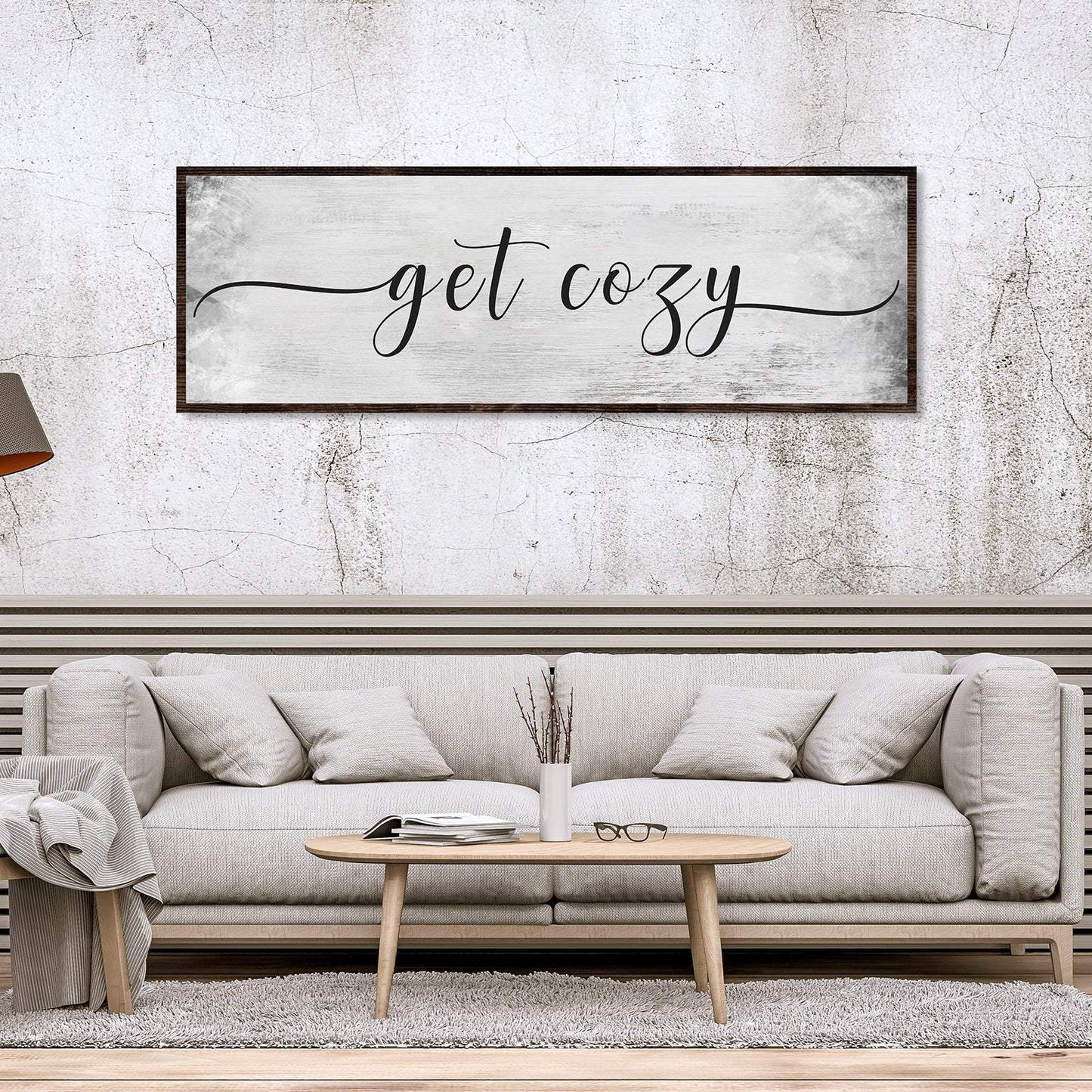 Get Cozy Canvas Wall Art - Tailored Canvases - Flyclothing LLC