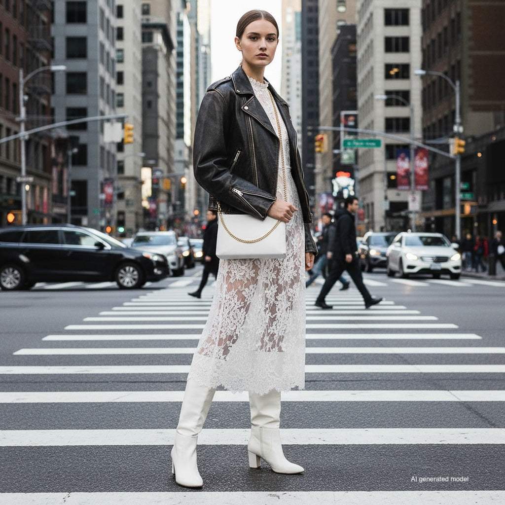 Italian Genuine Calf Leather Crossbody Bag 101315 - TAKEASY - Flyclothing LLC
