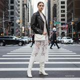 Italian Genuine Calf Leather Crossbody Bag 101315 - TAKEASY - Flyclothing LLC