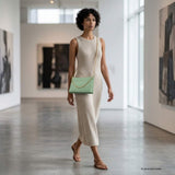 Italian Genuine Calf Leather Crossbody Bag 101315 - TAKEASY - Flyclothing LLC