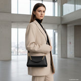 Italian Genuine Calf Leather Crossbody Bag 171522 - TAKEASY - Flyclothing LLC