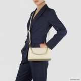 Italian Genuine Calf Leather Crossbody Bag 171522 - TAKEASY - Flyclothing LLC