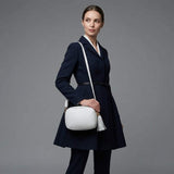 Italian Genuine Calf Leather Crossbody Bag 231302 - TAKEASY - Flyclothing LLC