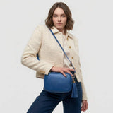Italian Genuine Calf Leather Crossbody Bag 231302 - TAKEASY - Flyclothing LLC