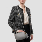 Italian Genuine Calf Leather Crossbody Bag 231302 - TAKEASY - Flyclothing LLC