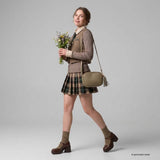 Italian Genuine Calf Leather Crossbody Bag 231302 - TAKEASY - Flyclothing LLC
