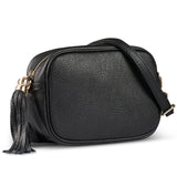 Calf Leather Crossbody Bag - TAKEASY - Flyclothing LLC