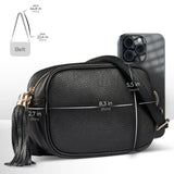 Calf Leather Crossbody Bag - TAKEASY - Flyclothing LLC