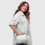 Calf Leather Crossbody Bag - TAKEASY - Flyclothing LLC