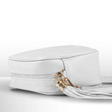 Calf Leather Crossbody Bag - TAKEASY - Flyclothing LLC