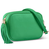 Italian Genuine Calf Leather Crossbody Bag 231302 - TAKEASY - Flyclothing LLC
