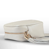 Calf Leather Crossbody Bag - TAKEASY - Flyclothing LLC