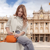 Calf Leather Crossbody Bag