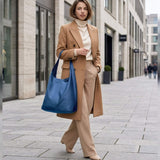 Italian Genuine Calf Leather Hobo Bag 011943 - TAKEASY - Flyclothing LLC