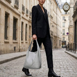 Italian Genuine Calf Leather Hobo Bag 011943 - TAKEASY - Flyclothing LLC