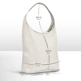 Calf Leather Hobo Bag - TAKEASY - Flyclothing LLC