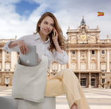 Calf Leather Hobo Bag - TAKEASY - Flyclothing LLC