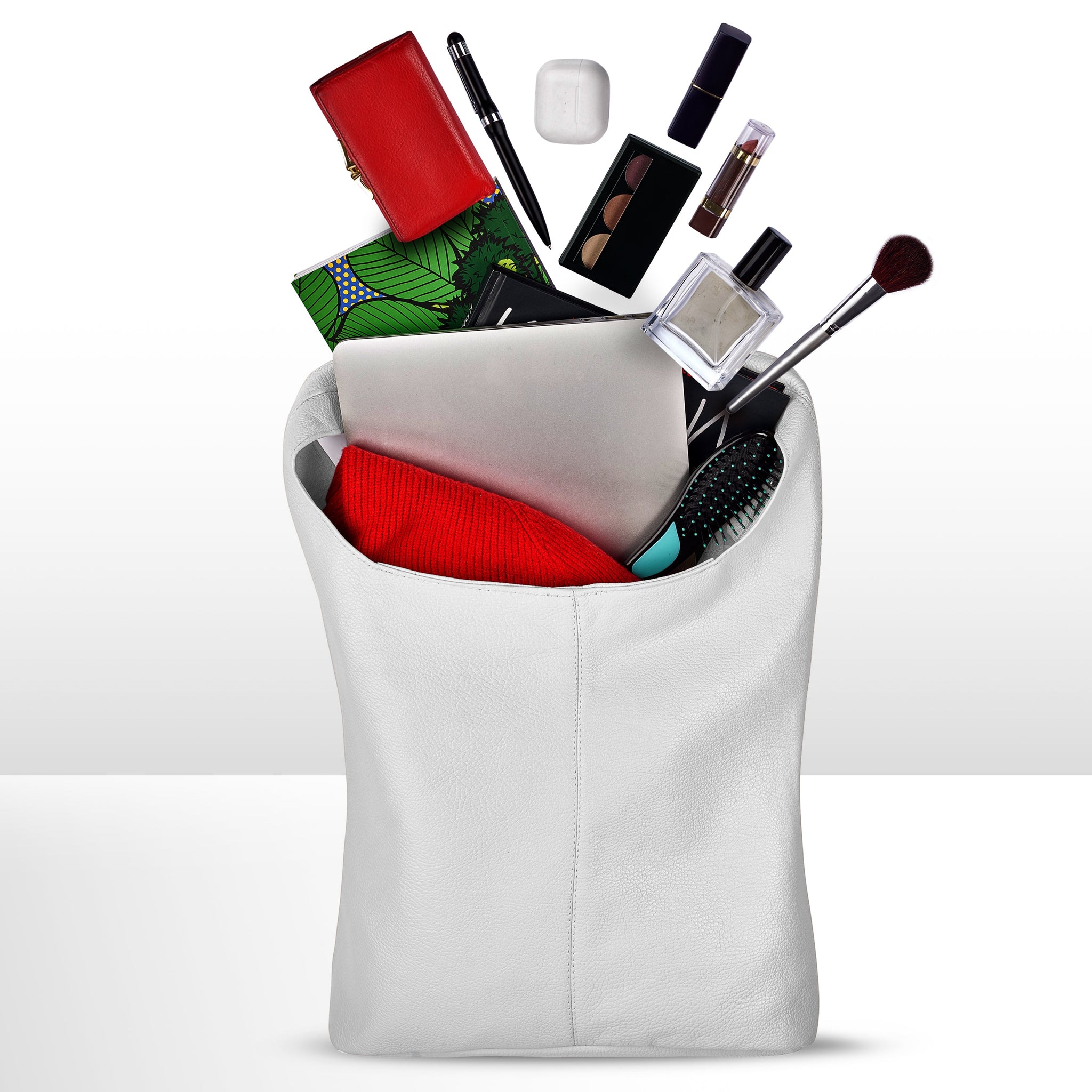 Calf Leather Hobo Bag