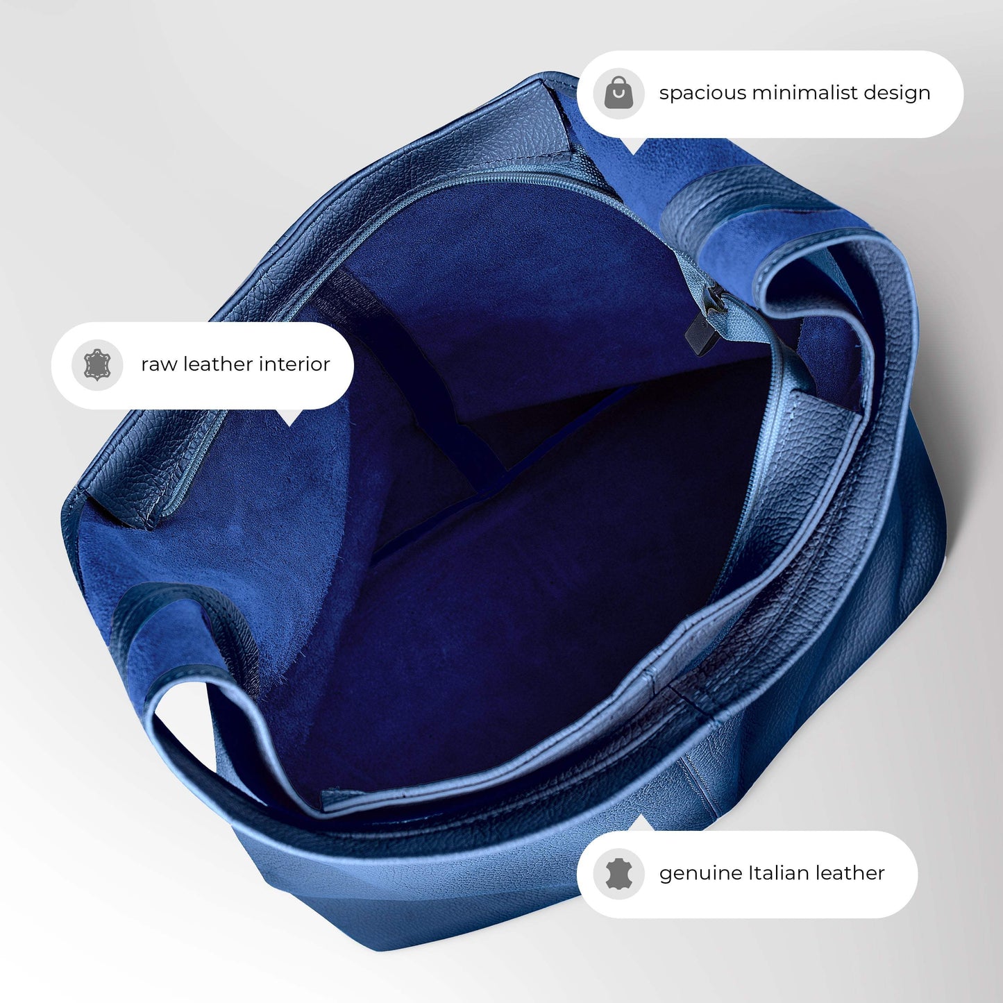 Italian Genuine Calf Leather Hobo Bag 011943 - TAKEASY - Flyclothing LLC