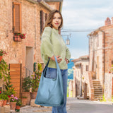 Calf Leather Hobo Bag