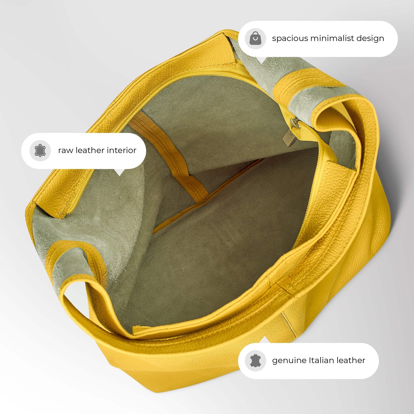 Italian Genuine Calf Leather Hobo Bag 011943 - TAKEASY - Flyclothing LLC
