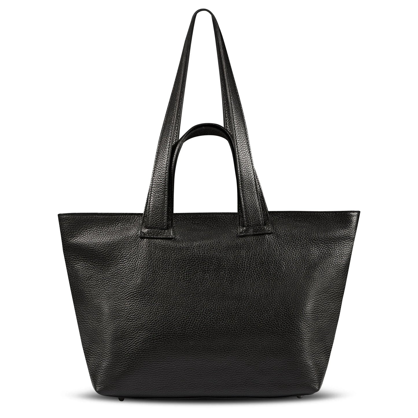 Calf Leather Tote Bag - TAKEASY - Flyclothing LLC