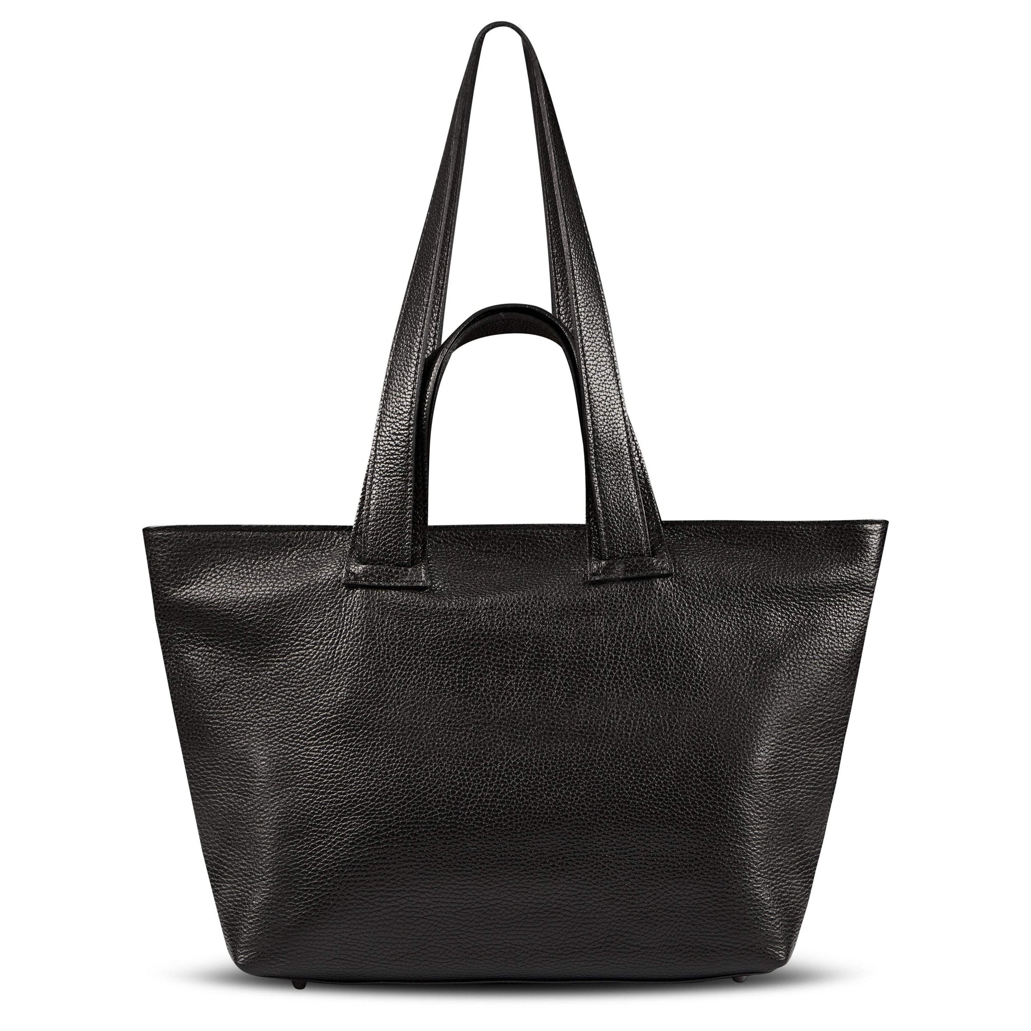 Italian Genuine Calf Leather Tote Bag 122500 - TAKEASY - Flyclothing LLC